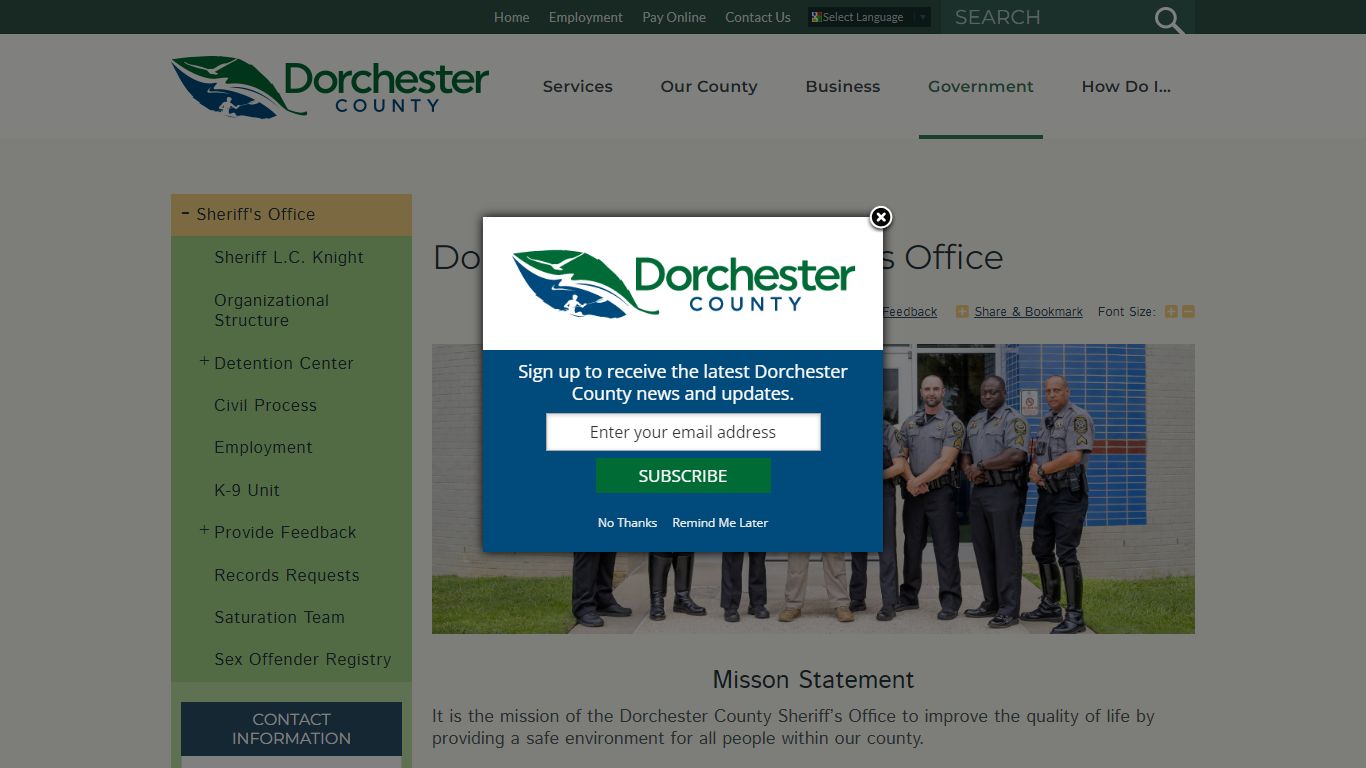 Dorchester County Sheriff's Office